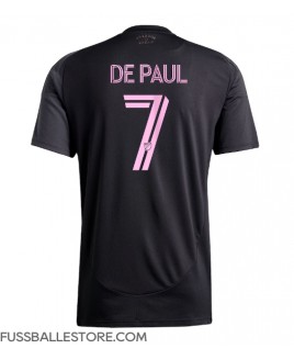 Günstige Inter Miami Rodrigo De Paul #7 Auswärtstrikot 2025-26 Kurzarm